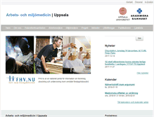 Tablet Screenshot of ammuppsala.se